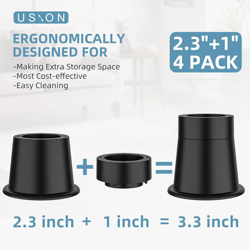 4 ชิ้น Heavy Duty เฟอร์นิเจอร์ - Furniture Hardware Legs บทวิจารณ์และราคา
