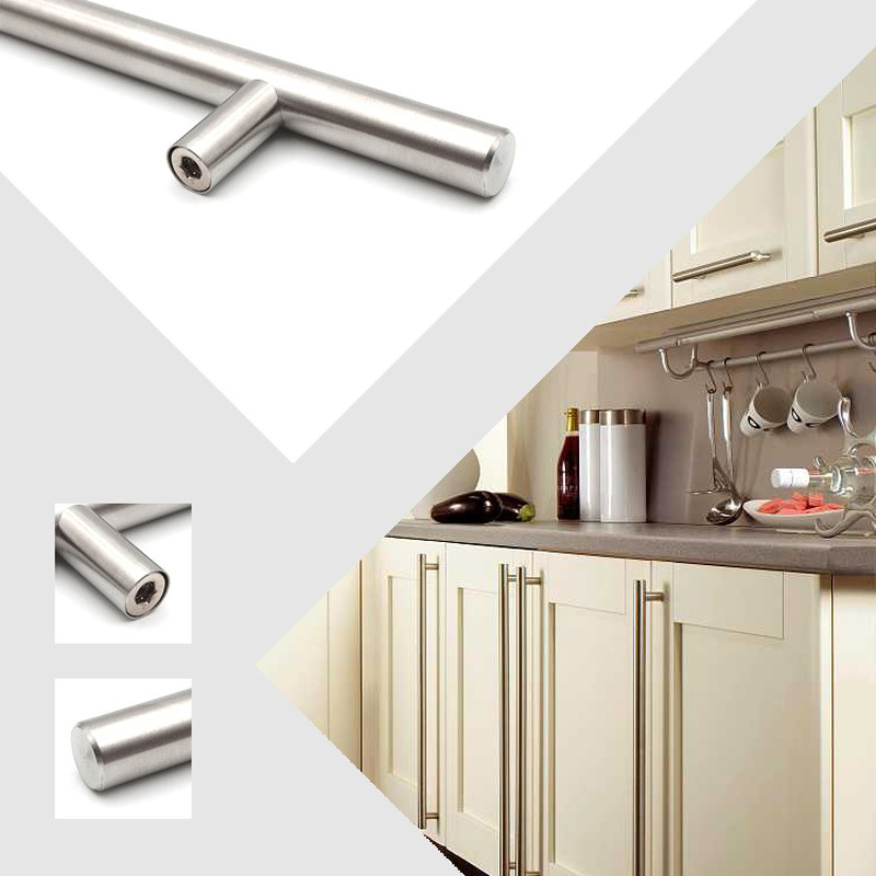 Modern Gold Brushed ตรงตู้จับล - Furniture Hardware Factory บทวิจารณ์และราคา