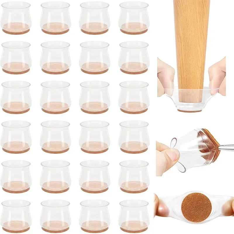 ปลอกขาเก้าอี้ซิลิโคน 24-36 ชิ้ - Furniture Hardware Legs บทวิจารณ์และราคา