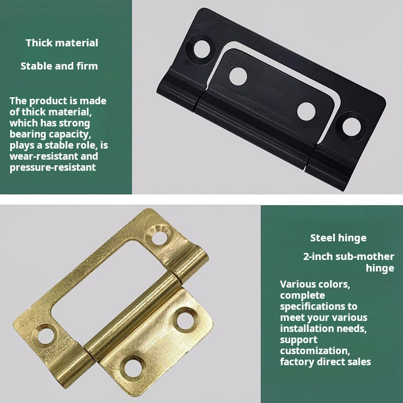 บานพับเหล็กแบบราง 2 นิ้ว 1 ชิ้ - Furniture Hardware Photos บทวิจารณ์และราคา