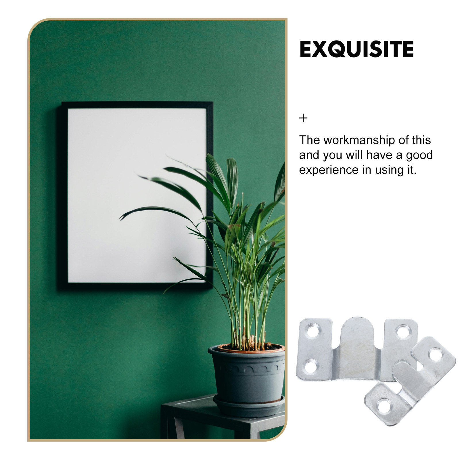 ชุดแขวนรูปภาพแบบหนีบ 4 ชิ้น แข - Furniture Hardware Photos บทวิจารณ์และราคา