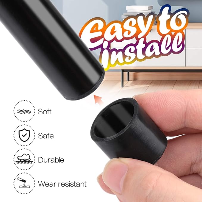 24 PCS รอบเฟอร์นิเจอร์เท้า Cap - Furniture Hardware Legs บทวิจารณ์และราคา