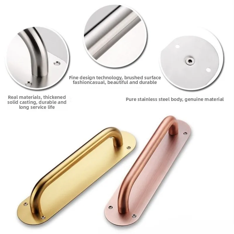 ประตูสแตนเลสฮาร์ดแวร์จับเลื่อน - Furniture Hardware Factory บทวิจารณ์และราคา