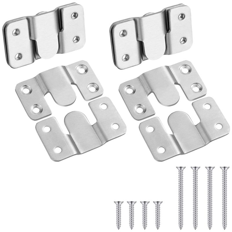 ABNQ ขายึดแบบฝัง, ตะขอแขวนกรอบ - Furniture Hardware Photos บทวิจารณ์และราคา