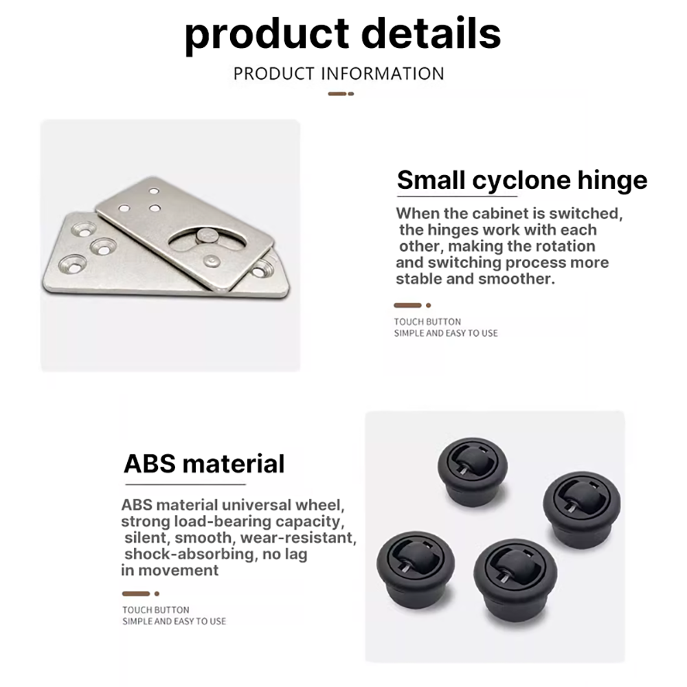 ลมกรดขนาดเล็กโต๊ะหมุนฮาร์ดแวร์ - Furniture Hardware Parts บทวิจารณ์และราคา