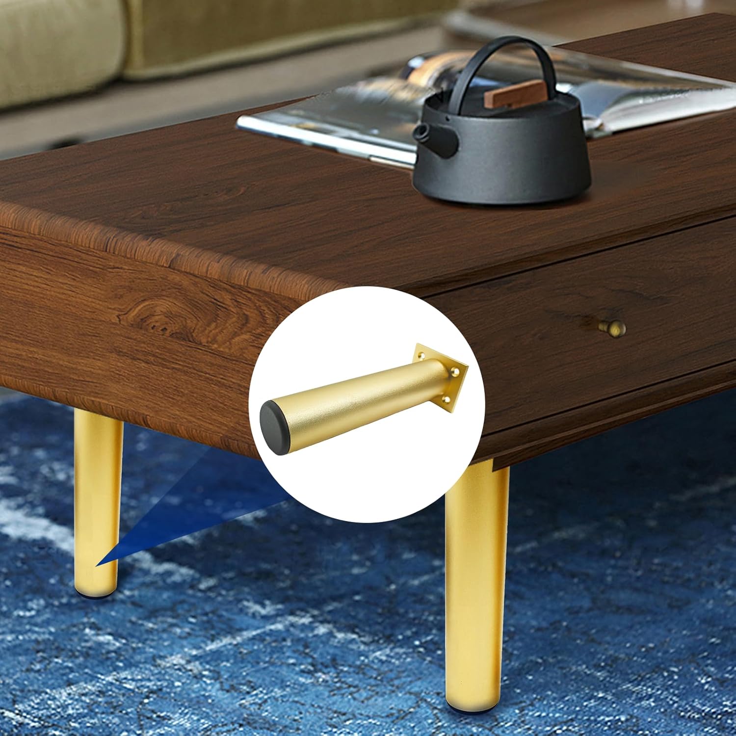 ขาเฟอร์นิเจอร์สแตนเลส 4 ชิ้น ข - Furniture Hardware Legs บทวิจารณ์และราคา