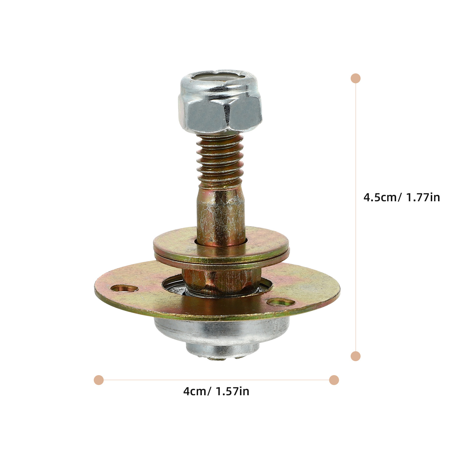 ชุด 4 ชิ้น ลูกปืนเก้าอี้โยก M8 - Furniture Hardware Parts บทวิจารณ์และราคา
