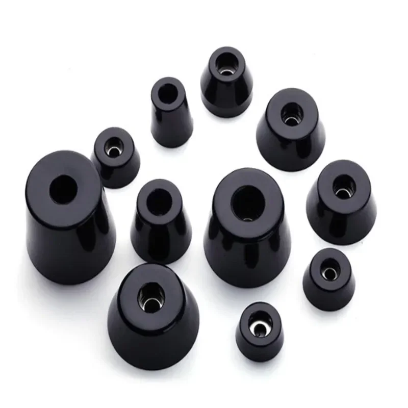 8pcs ยางสีดําฟุตเก้าอี้ Protec - Furniture Hardware Legs บทวิจารณ์และราคา
