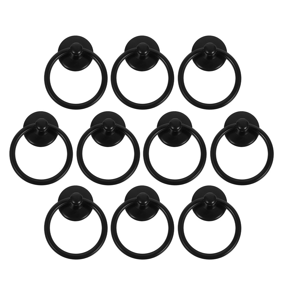 มือจับแบบวงแหวนโลหะผสมสังกะสีว - Furniture Hardware Drop Pulls บทวิจารณ์และราคา